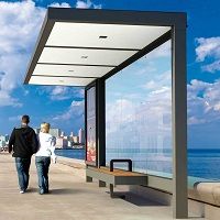 HUT abris voyageurs│METALCO fabricant mobilier urbain design