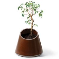 ECCENTRICA Jardinière design acier corten inox│Metalco mobilier urbain design