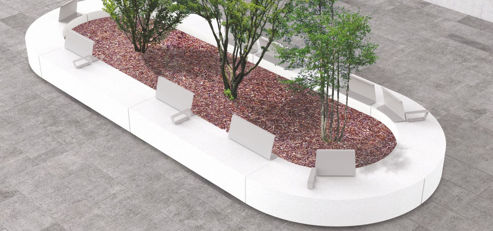 assise beton courbe