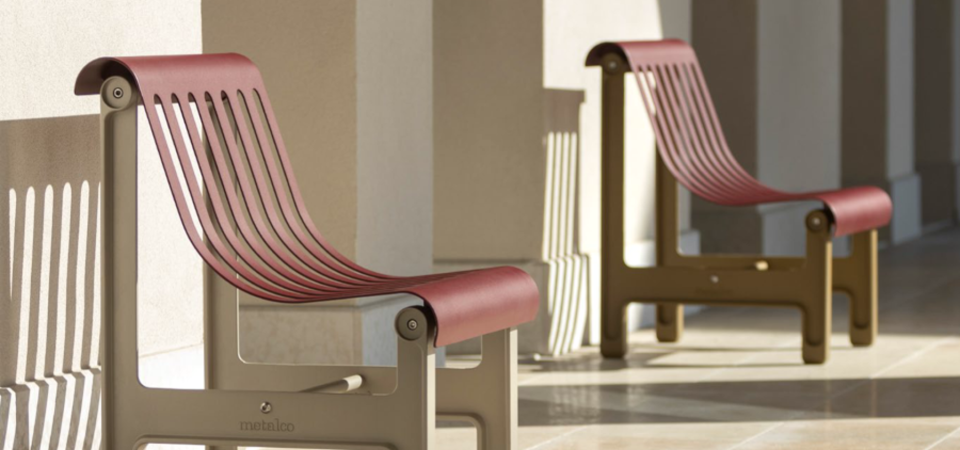 assise OLYMPIA STRIP chaise