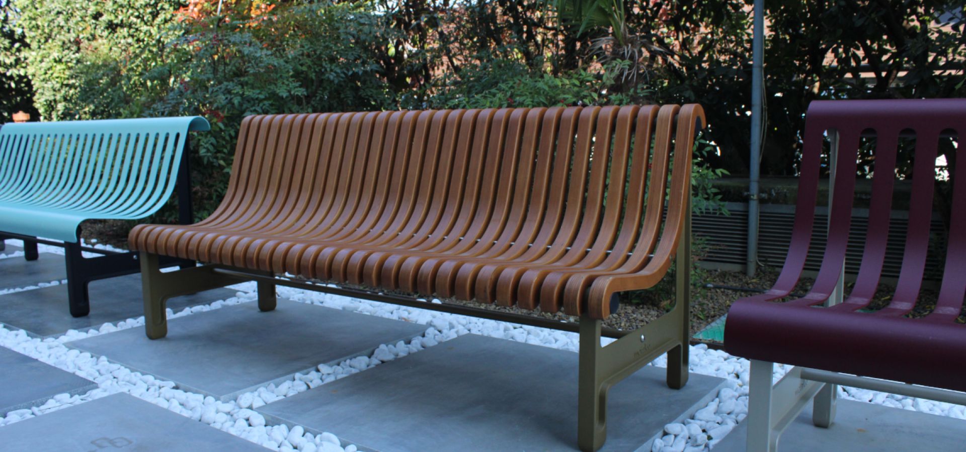 assise OLYMPIA WOOD banc